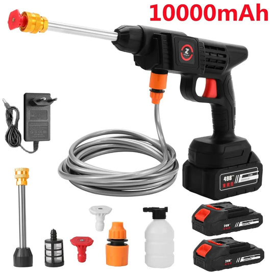 200W 35Bar Cordless High Pressure shoe Wash Spray Water Gun Car Wash Pressure Water washing Machine