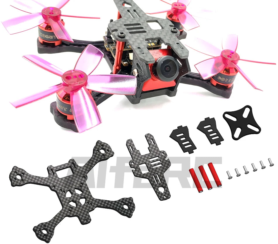 AlfaRC Quark96 2inch FPV Racing Quadcopter Frame Kit RC Drone Support Runcam/FOXEER/CADDX.US  Micro Series F3 F4 2030 2045 2035